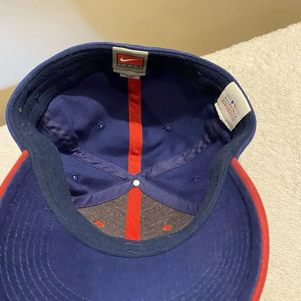 Nike Chicago Cubs Red & Blue‎ Baseball Hat/Cap OSFM Genuine Merchandise - Picture 6 of 9